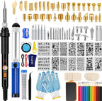 118pcs Wood Burning Kit, Professional Wood Burning Tool by IVSUN