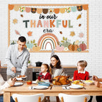 Thanksgiving Pumpkin Bulletin Board Decorations Fall Classroom Decors Leaves - Image 7