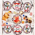 96pcs Two Fast Plates and Napkins Race Car Party Decorations Racing 2 fast - Image 7