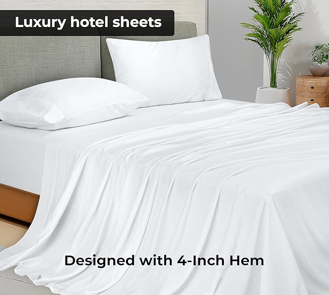 Royale Linens California King Flat Sheet - Image 2