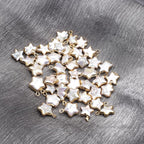 5 Pcs Natural Pearl Pendants Irregular Freshwater Pearl Pendant Charms - Image 5