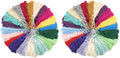 Foraineam 300 Pieces 20 Colors 5 Inch / 13cm Silky Handmade Soft Tassels Floss by Foraineam