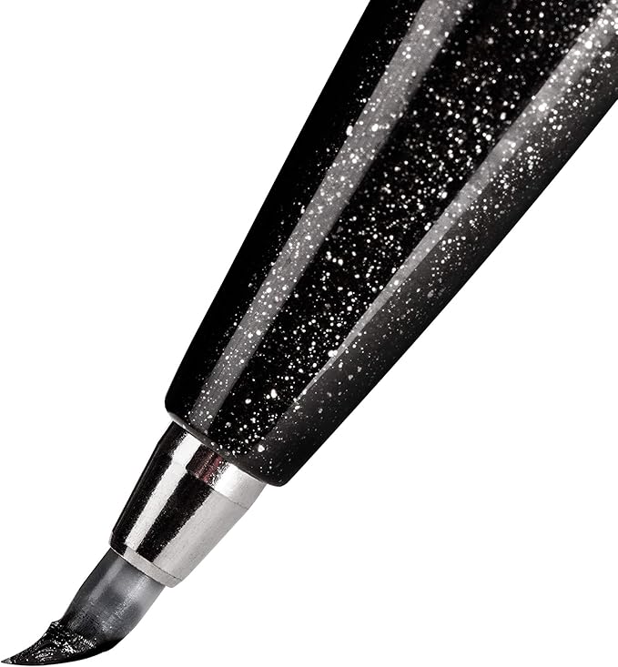 Pentel Fude Touch Sign Pen, Felt Pen Like Brush Stroke - Image 2