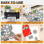 HTVRONT Printable Vinyl for Inkjet Printer & Laser Printer - Image 2