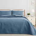Exclusivo Mezcla California King Quilt Bedding Set, Lightweight Bluish Grey by ExclusivoMezcla