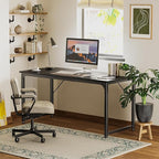 Huuger Modern Simple Office Desk, 63 Inch, Gaming & Writing Desk - Image 7