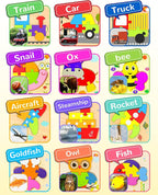 Yetonamr Wooden Toddler Puzzles Gifts Toys - Image 4