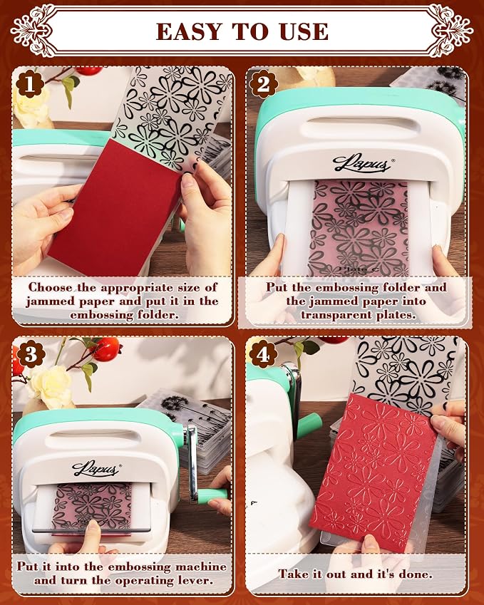 FIVEIZERO 3D Sunflower Embossing Folder - Image 4