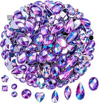 1000 Pcs Crystal AB Colorful Jewels Gems by KDCQAH
