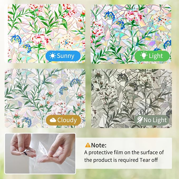Niviy Stained Glass Window Film - Image 5