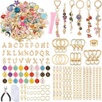 BESARME 900PCS Lip Gloss Keychain Making Kit by BESARME