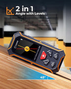 Dual Laser Measuring Tool, CIGMAN 393Ft Bilateral Laser Measurement Tool Color - Image 9