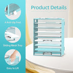 DALTACK 9-Tier Paper Organizer for Desk, Mesh Letter Tray Desk Organizer - Image 5