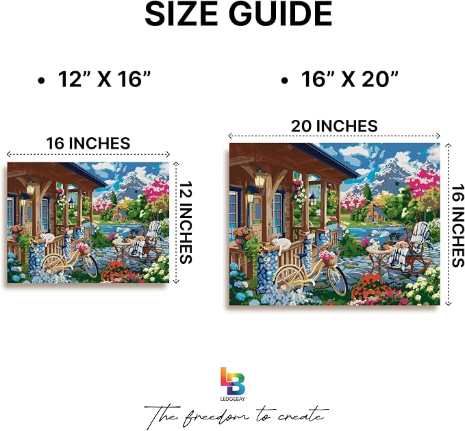 Ledgebay DIY Paint by Numbers Kit - Image 5