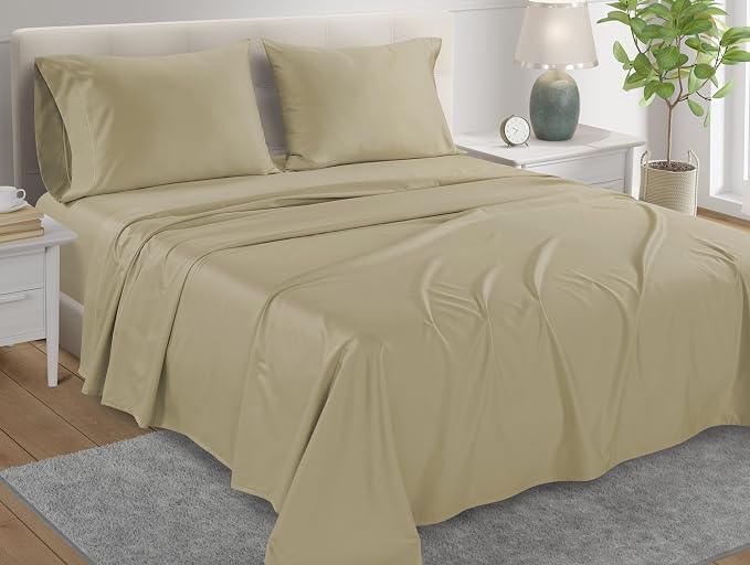 Bed Sheets King Size Sheets Set, 800 Thread Count Sateen Weave King Size - Image 3