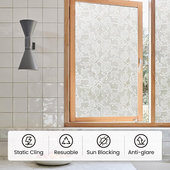 ADD.HERES Window Privacy Film Home Room Bathroom Spring Decor Car Decorations - Image 2