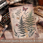 icceemee 160 Sheets of Nature Scrapbook Paper, journaling Scrapbook Supplies - Image 6