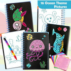 FUNNYB&G Foil Art Craft Kit for Kids 4-10 Years Old: Mess-Free & No-Glue - Image 7