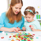 600Pcs Foam Letters Stickers Self Adhesive A-Z Alphabet Stickers | Colorful - Image 6