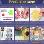 Acelii 4PCS 5D Diamond Art Kits - Image 7