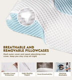 Osteo Cervical Pillow for Neck Pain Relief, Hollow Design Odorless Memory Foam - Image 6