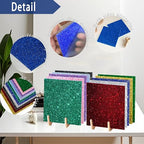 Glitter Acrylic Sheets, 2 Pack | 1/8 in Thick, 3mm Cast Sparkly Sheets - Image 3