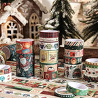 25 Rolls Christmas Gift Washi Tape Set, Festivals New Year Decorative Tapes - Image 2