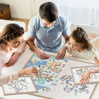1000 Pieces Puzzle Board, 31.5x23.6 Felt Puzzle Storage Mat | Features a - Image 4