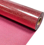 Red Glitter Heat Transfer Vinyl 12" x 15 ft HTV by MerryMade