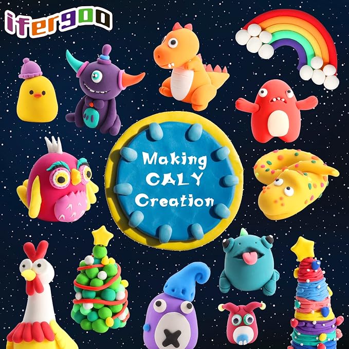 ifergoo Air Dry Clay Kit for Kids - Image 5
