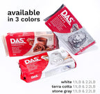 DAS Air-Hardening Modeling Clay, Terra Cotta Color, 1.1 Pound - Image 2