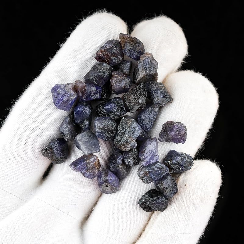 ColouredRocks 100 carats Tanzanite Crystals, Raw Stones, Rough Gemstones - Image 4