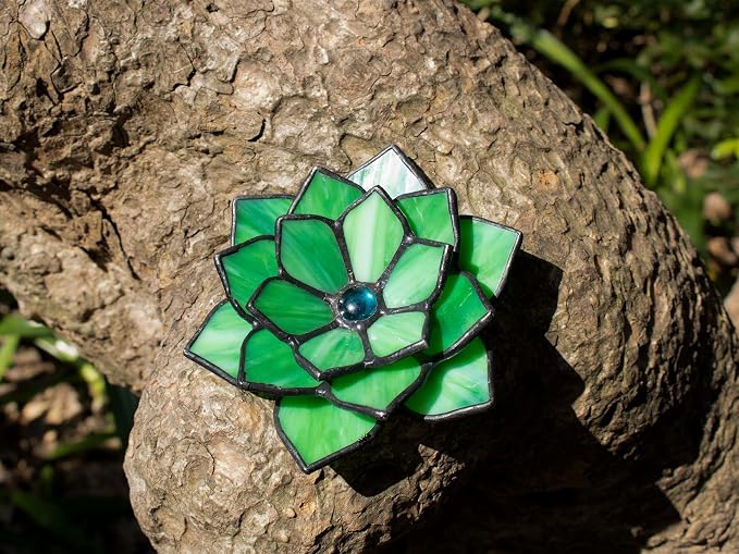 Artificial Succulent Plant, Handmade Faux Succulent Home Decor Gift - Image 5