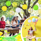 Panelee 12 Pcs Summer Lemon Party Decorations Paper Lanterns Round Hanging - Image 5