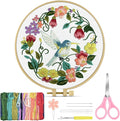 TINDTOP Embroidery Kit for Beginners Adult, Hummingbird Embroidery Kit | by TINDTOP