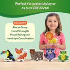 Skillmatics Poke-in Art – Animals, Mess-Free DIY Wood Craft Kit - Image 5