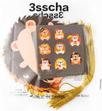 3sscha 40 Packs Fall Hedgehog Craft Kit - Image 7