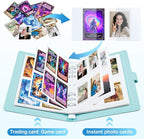 2x3 Photo Album, Clip-In PU Leather Cover A5 Photocard Binder, 200 Pockets - Image 2