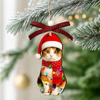 Calico Cat Ornament - Image 4