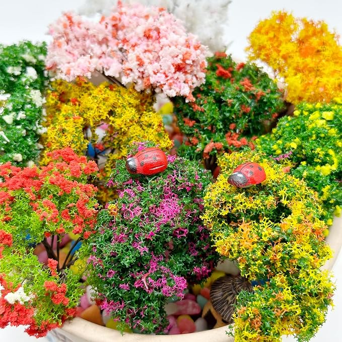 Cayway 83 PCS Fairy Garden Accessories Outdoor, Fairy Supplies Micro Landscape - Image 3
