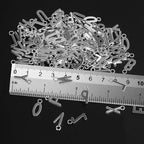 SANNIX 156Pcs/6 Sets Alphabet ABC Letter Charms Capital A-Z Charms DIY Bracelet - Image 2