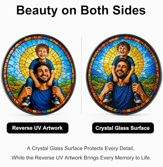 Custom Stained Glass Suncatcher - Image 5