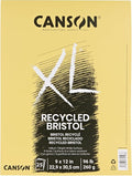Canson XL Series Recycled Bristol Paper Pad, Dual Sided Smooth and Vellum by Unknown