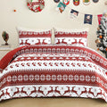 Exclusivo Mezcla Reversible Christmas Quilts Queen Size by ExclusivoMezcla