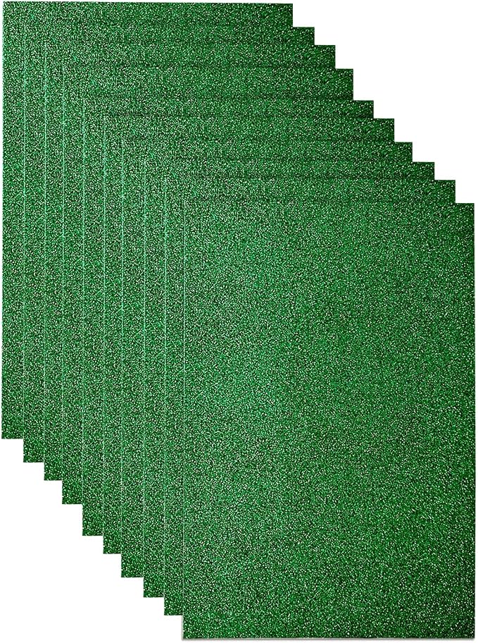 Jtnohx Glitter Felt Fabric, 8 x12 inches Felt Square Glitter by Jtnohx