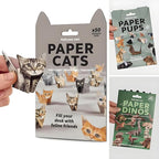 DIY Paper Cats Origami Kit, Fun Creative Art Project, Creative Handicraft Gift by Unknown