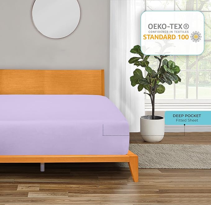 Royale Linens Fitted Sheet Queen - Image 7