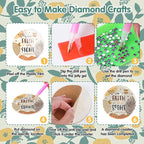 Christian Diamond Art Coasters - Image 3