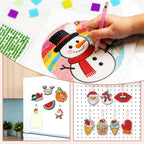 FEBSNOW 60 Piece Diamond Art Wax Pads Diamond Art Painting Glue Clay Colorful - Image 5