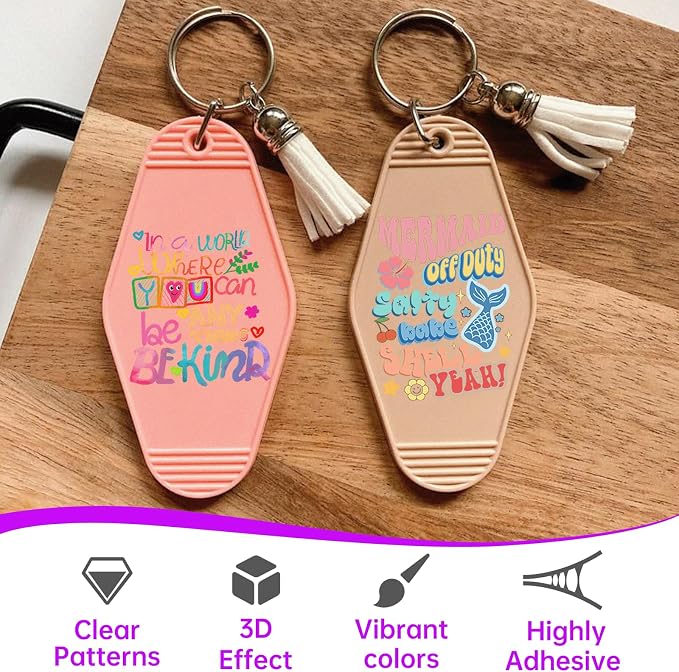 48PCS UV DTF Stickers Positive Quotes Sticker - Image 4